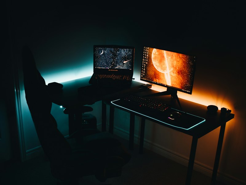 Editor at desk